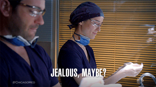 I've heard about partners being jealous for smaller things