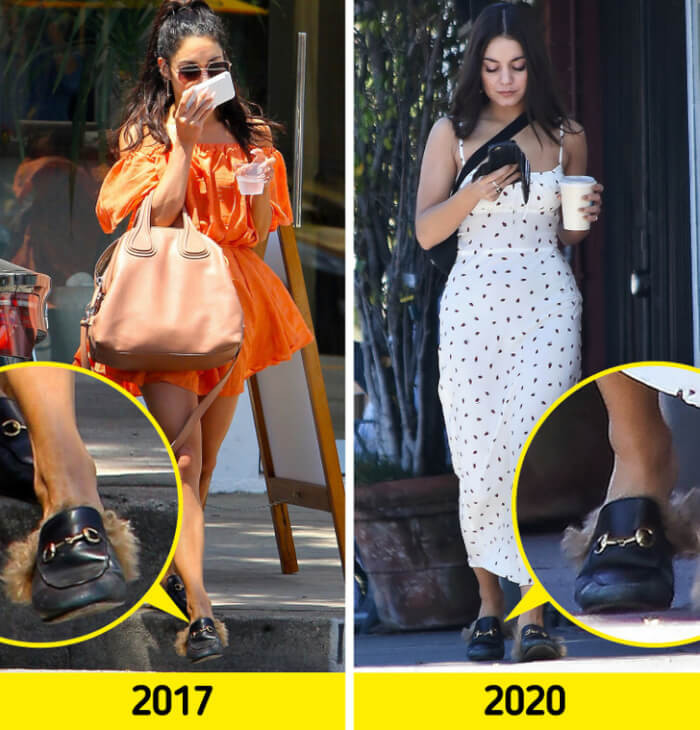 1. She has the same feelings for her fluffy loafers.