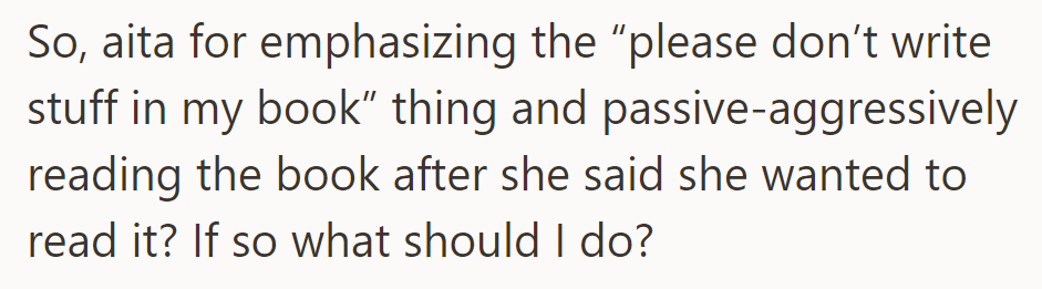 Is OP in the wrong for this?