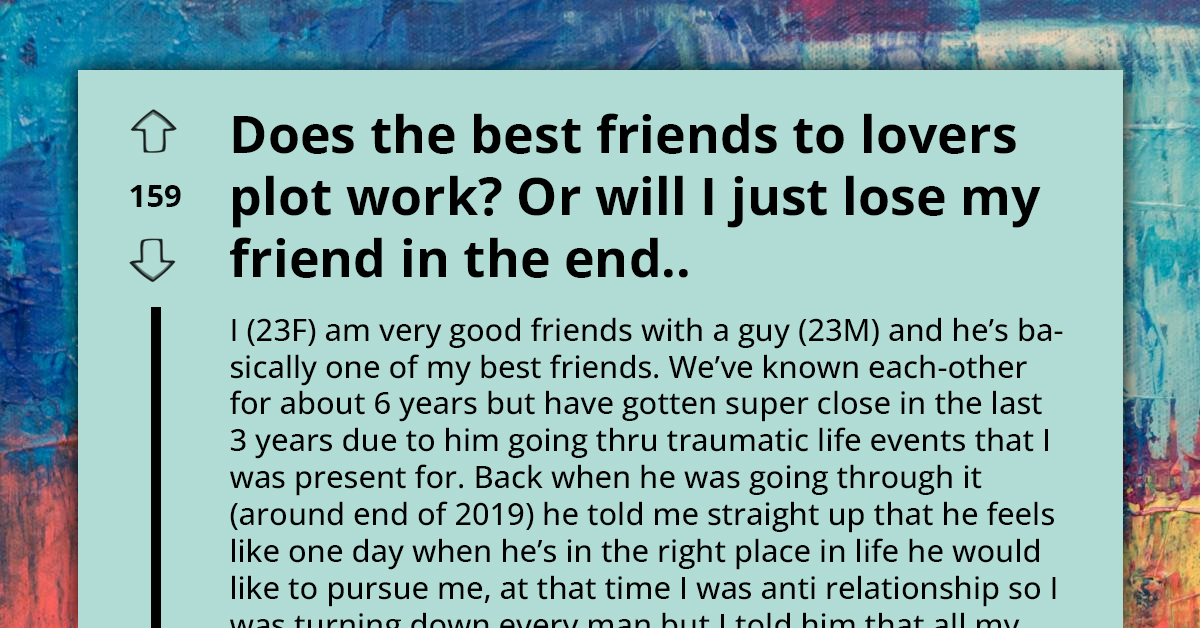 Woman Contemplates Risking Cherished Friendship for Potential Romance, Asks for Advice