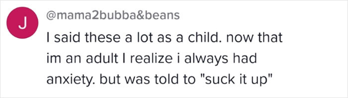 This commenter said these a lot