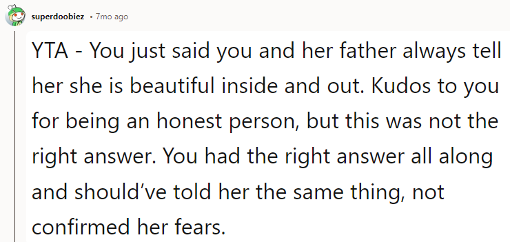 Kudos to you for being an honest person, but this was not the right answer.