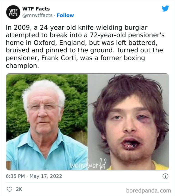 18. This 24-year-old received the beating of his life