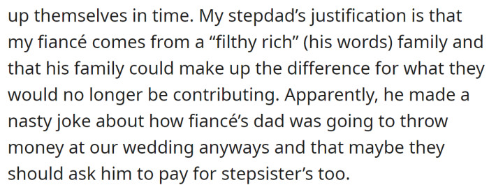 but the OP was really disappointed.