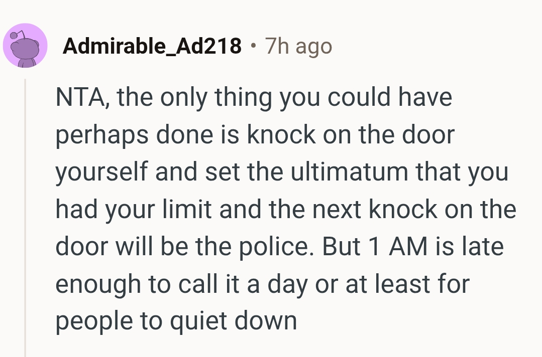 It's a good time to quiet things down