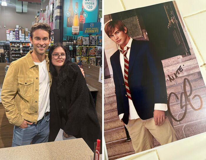 "Accidentally Met Chace Crawford At Total Wine In LA"