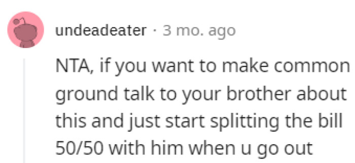 Let the brother know