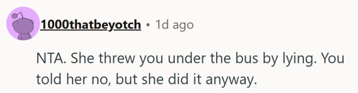 When someone says “no,” that’s not an invitation to rewrite the schedule and the truth.