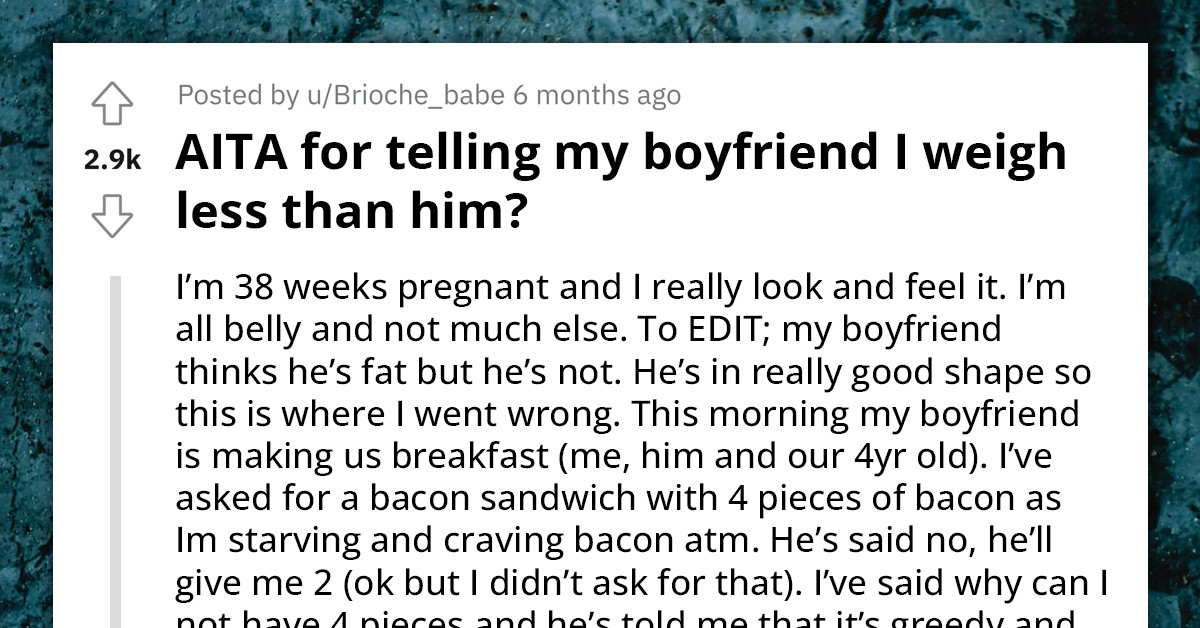 Pregnant Woman Claps Back At Food-Shaming Boyfriend - Ouch