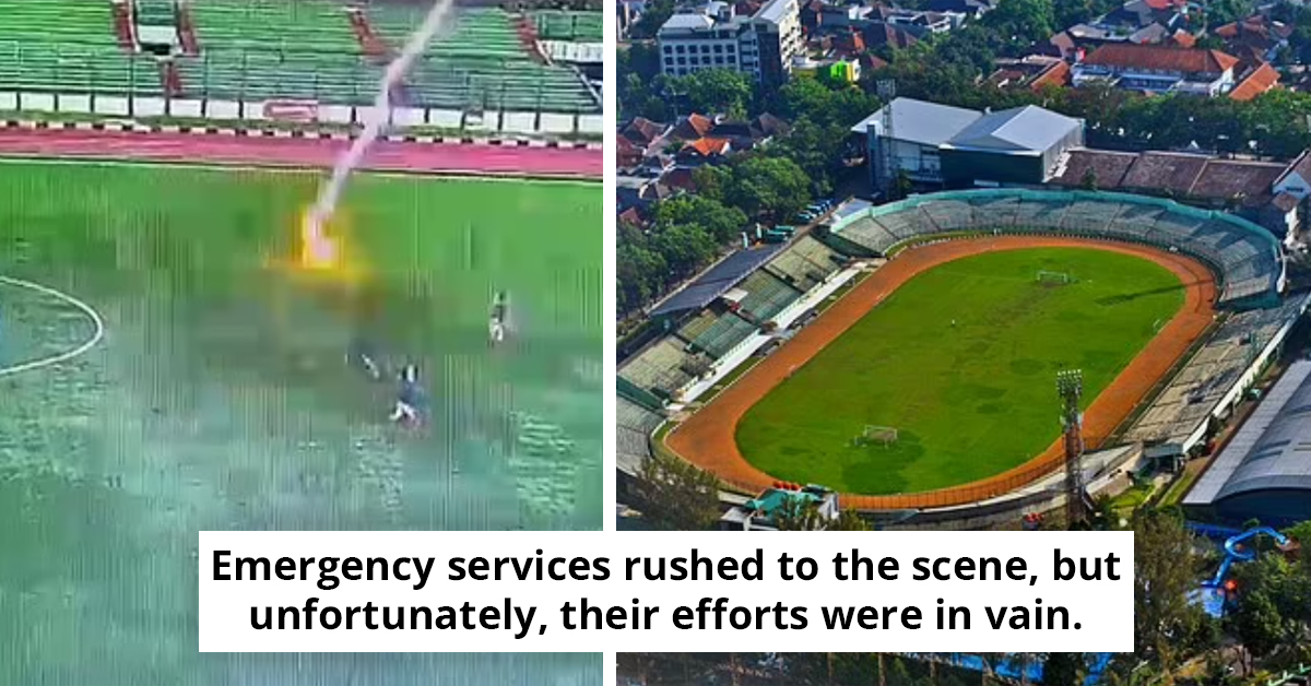 Shocking News: Footballer Struck By Lightning During Match