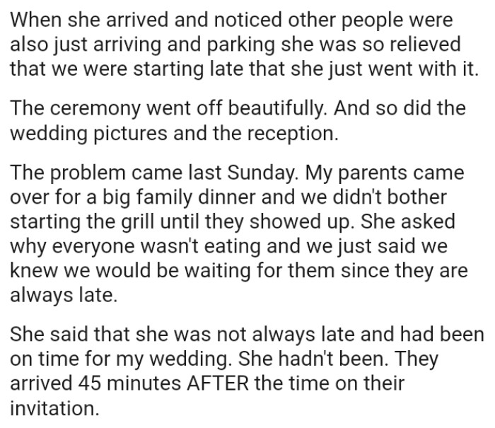 They just said they knew they would be waiting for them