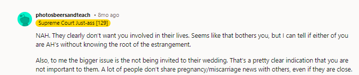 A lot of people don’t share pregnancy/miscarriage news with others.