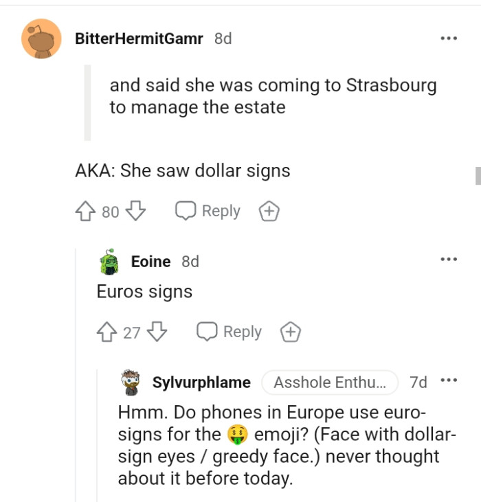 Seeing the dollar signs