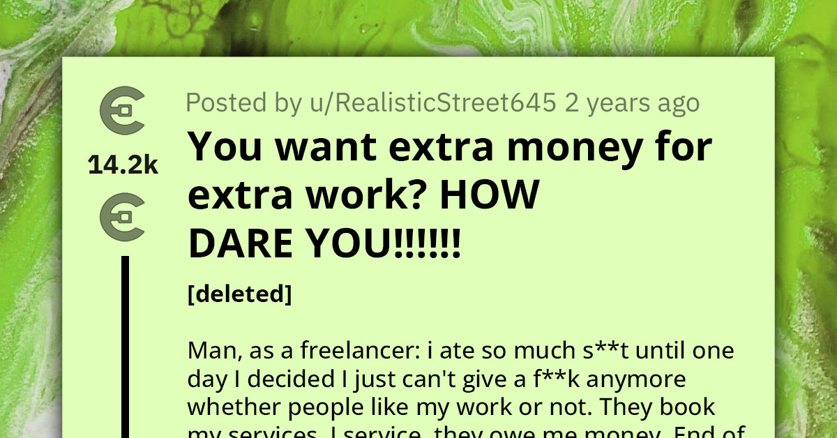 Entitled Client Demands Do-Over For Artwork, Then Raises Hell Over Extra Charges