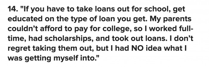 Student debt is something that cripples many people's financial capacity, so if you’re about to take one on, weigh every option that could benefit you in the long run.