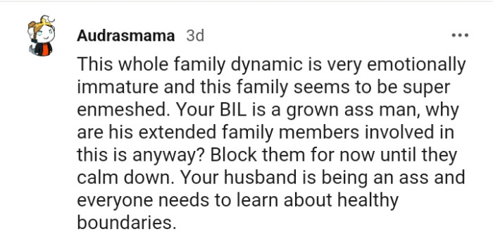 Blocking them for now until they calm down