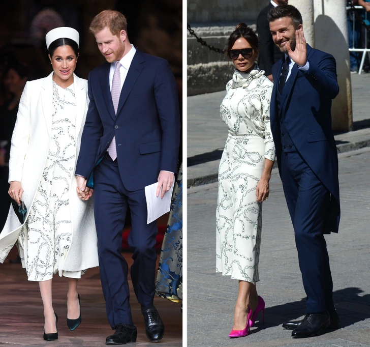 4. Meghan Markle and Victoria Beckham