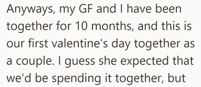 He frames it as an assumption, but the moment carries more meaning for one of them than he realized.