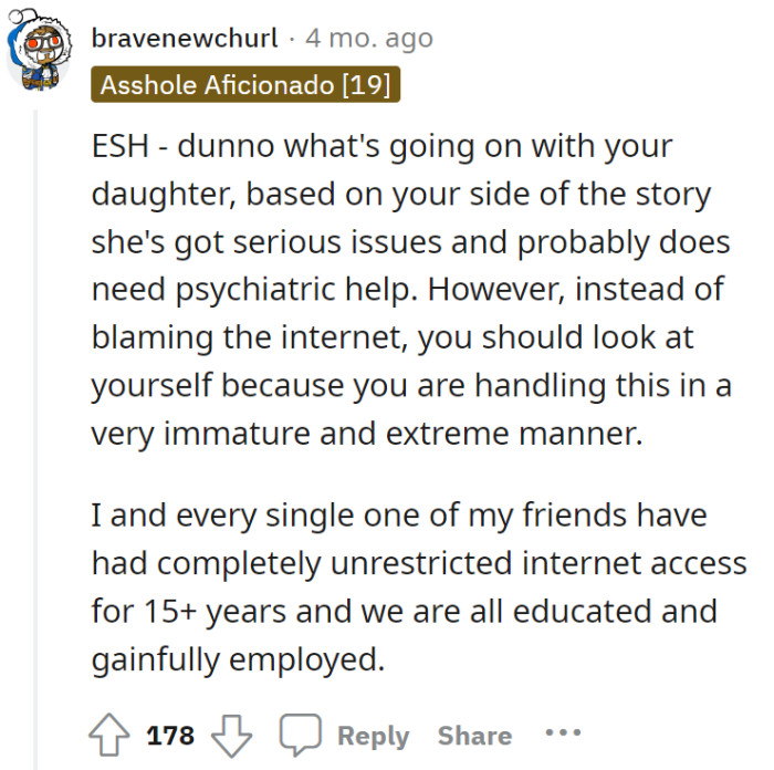 Everyone sucks here. Jane has issues, but OP has her own too.