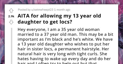 Dad Refuses To Let His Daughter Get Dreadlocks Because It Wouldn't Allow Her To Be Successful Due To Stereotypes