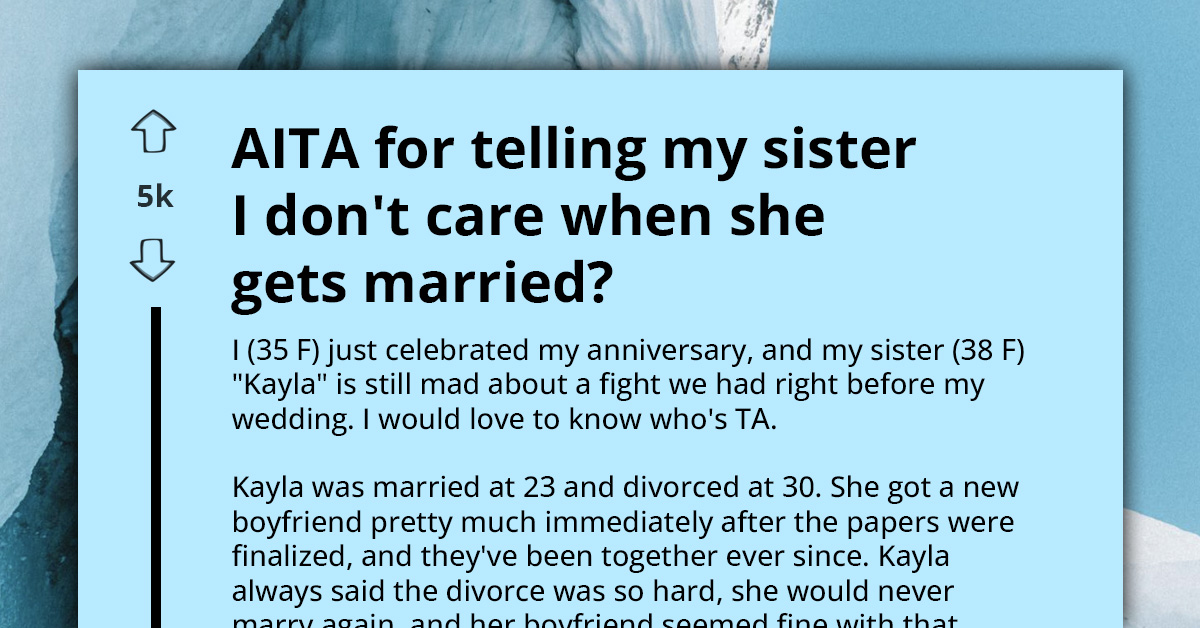 Bride-To-Be Furious When Anti-Marriage Sister Announces Engagement To Steal Her Spotlight