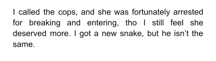 OP called the cops and got the culprit arrested