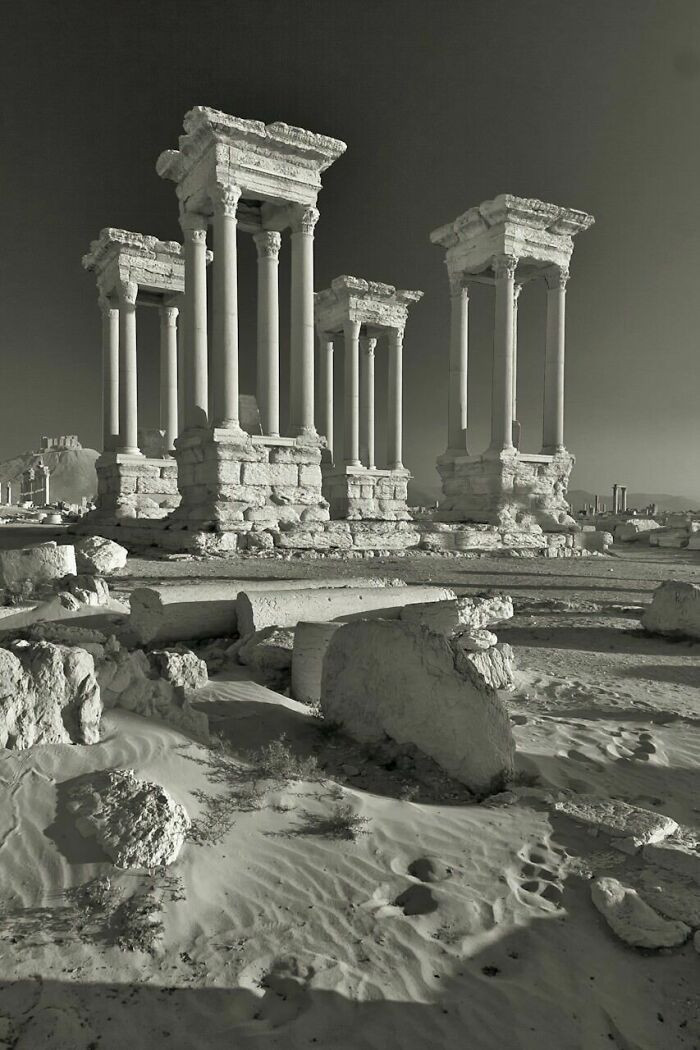 2. ISIS destroyed this 3rd-century building in Syria in 2017.