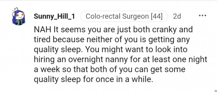Hiring an overnight nanny