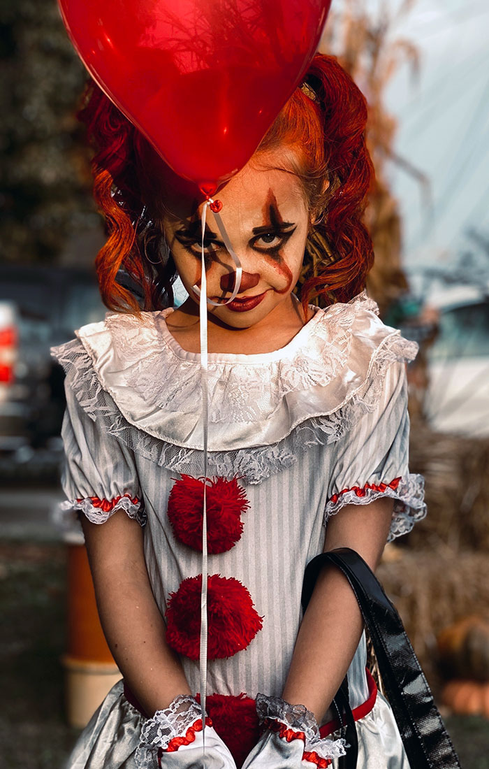 40. My Daughter As Pennywise