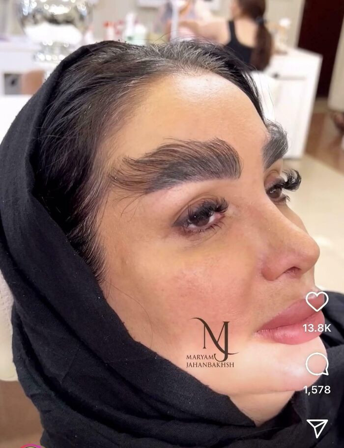 "Never Seen Eyebrows Like This"