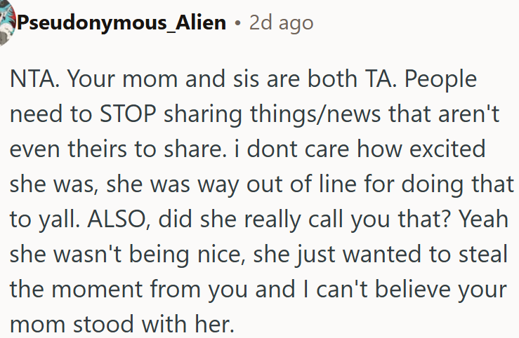 People really need to stop sharing news that isn’t theirs to share.