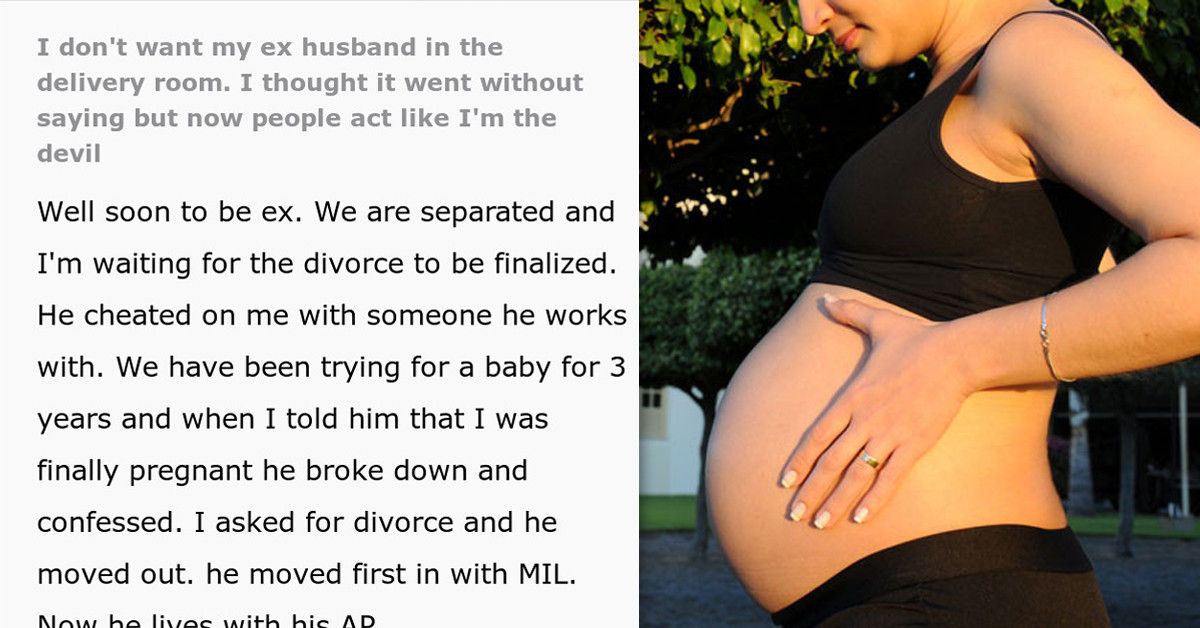 Pregnant Woman Denies Husband Access To Delivery Room After Finding Out That He Cheated With A Co-Worker