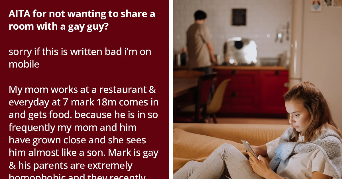 Mom Wants To Let A Gay Male Acquaintance Stay In Her Home At The Expense Of Her Teenage Daughter's Privacy