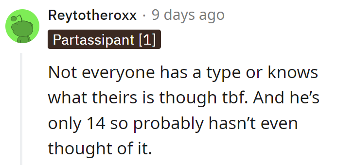 At 14, exploring the menu, not even eyeing dessert yet! Who needs a type with a buffet ahead?