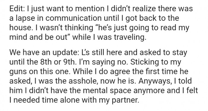 Here Is an Edit on Something the OP Would Like to Add