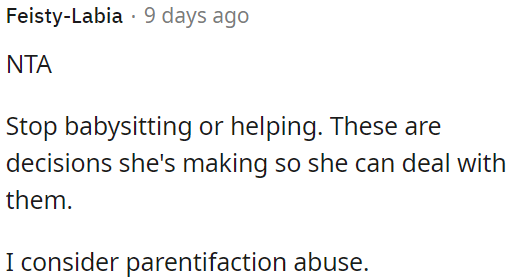 This is parentification, a form of abuse.