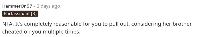 It's definitely reasonable that she doesn't want to go, and many of us probably wouldn't go either.