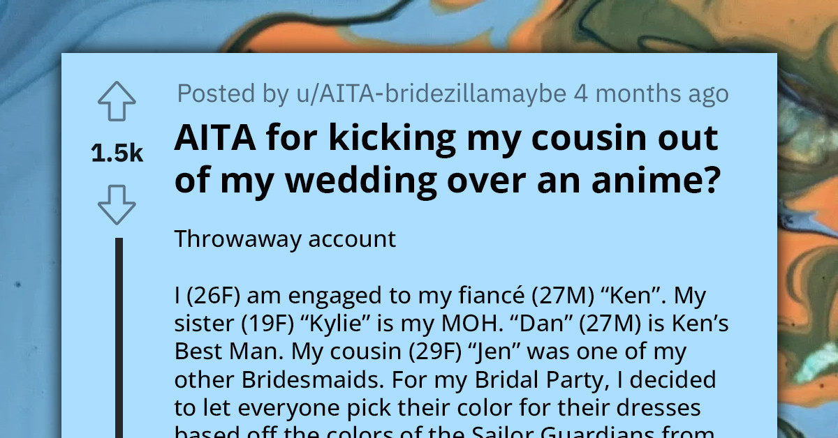 Bride Kicks Cousin Out Of Bridal Party After She Called Out Her Sister For Being Too Childish