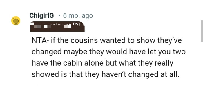 They have not changed at all