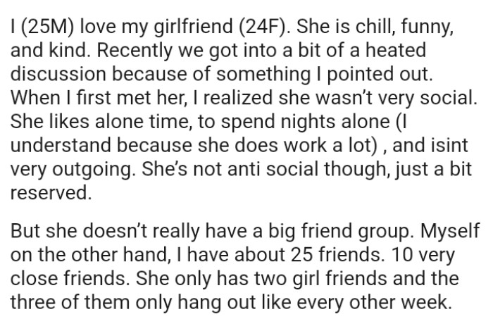 The OP got into a bit of a heated discussion because of something he pointed out