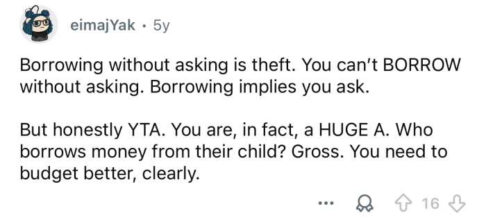 You clearly need to budget better.