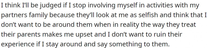 OP has offered the following explanation for why they think they might be the a-hole