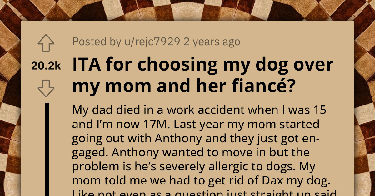 17-Year-Old Boy Leaves Home To Live With His Grandfather So He Could Keep His Dog