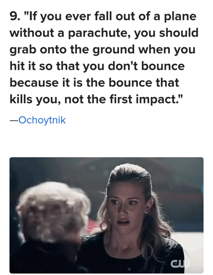 #9 Wow, who would actually believe that?