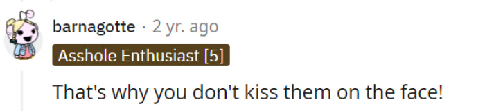 Exactly! A simple rule: no face-kisses, no drama, no infections!