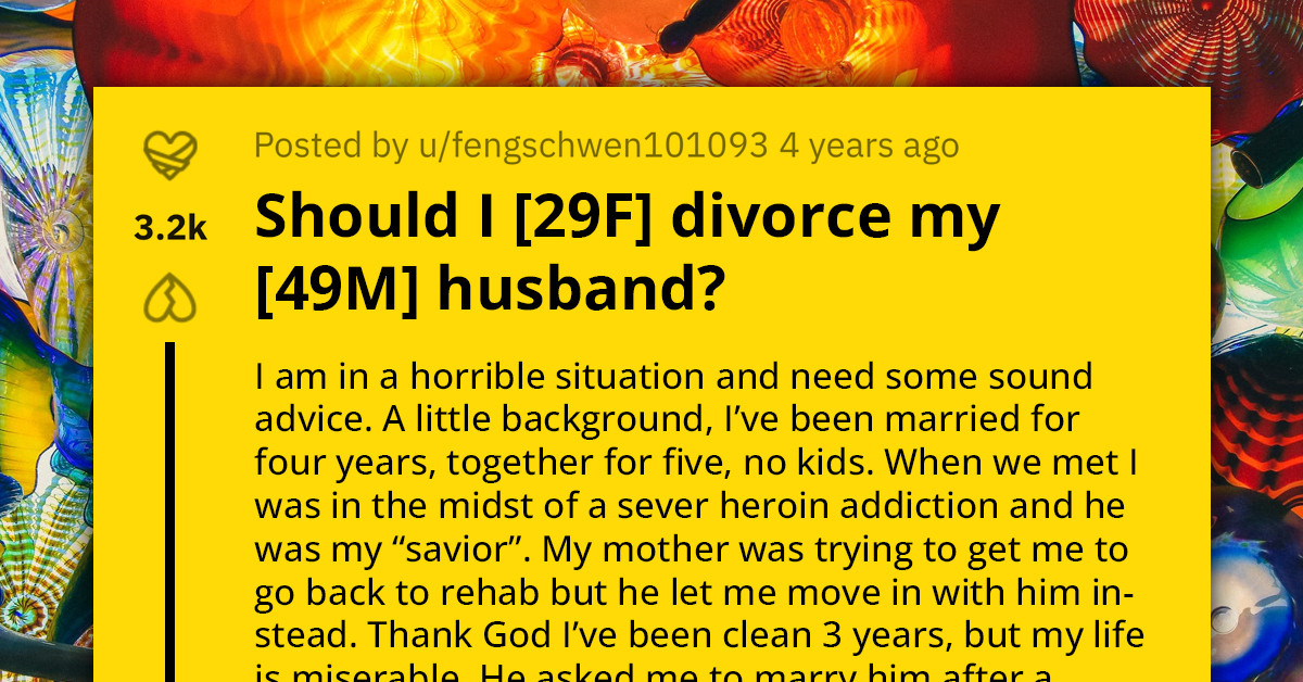Drug-Free Lady Seeks Advice Online As Her "Savior" Husband Is Driving Her Crazy And She Wants A Divorce