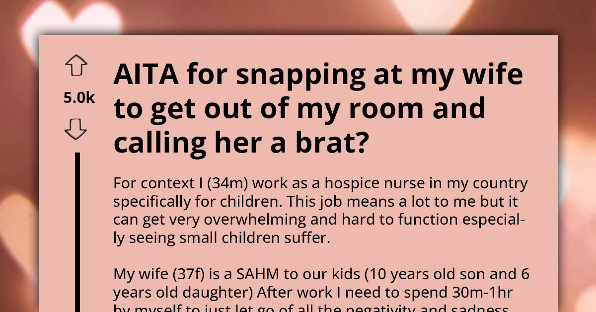 Man With Emotionally Draining Job Needs Time To Meditate After Work, His Stay-At-Home Wife Doesn't Let Him