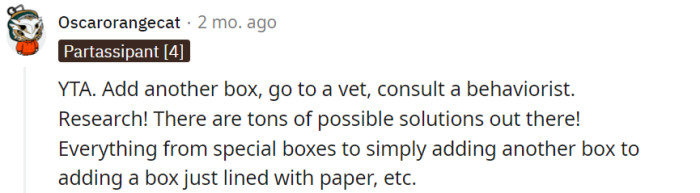 Woah, looks like we've got a litter-ary expert here with a smorgasbord of box-related solutions!