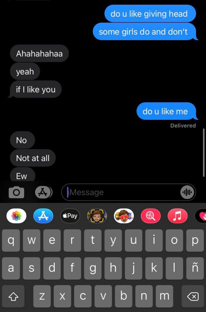 2. At least I asked.