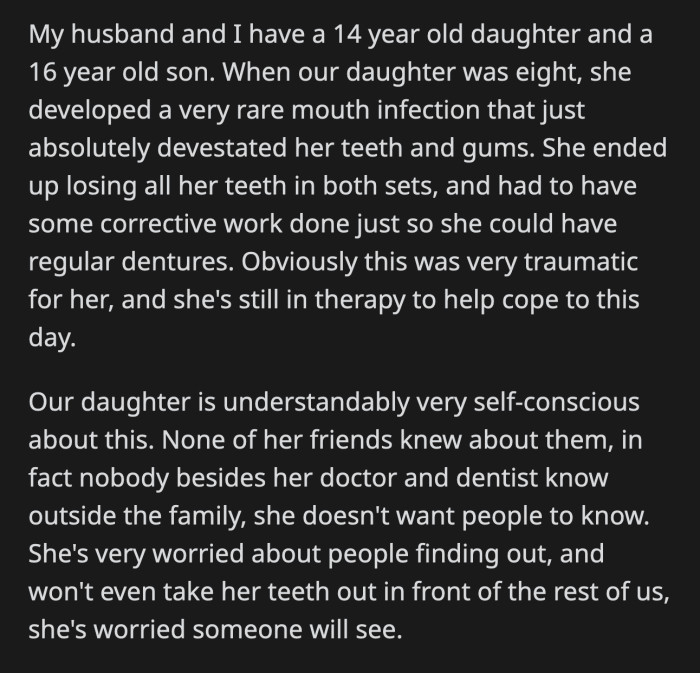After her daughter's friends left, OP told her son to pack up a bag and to get out of their house